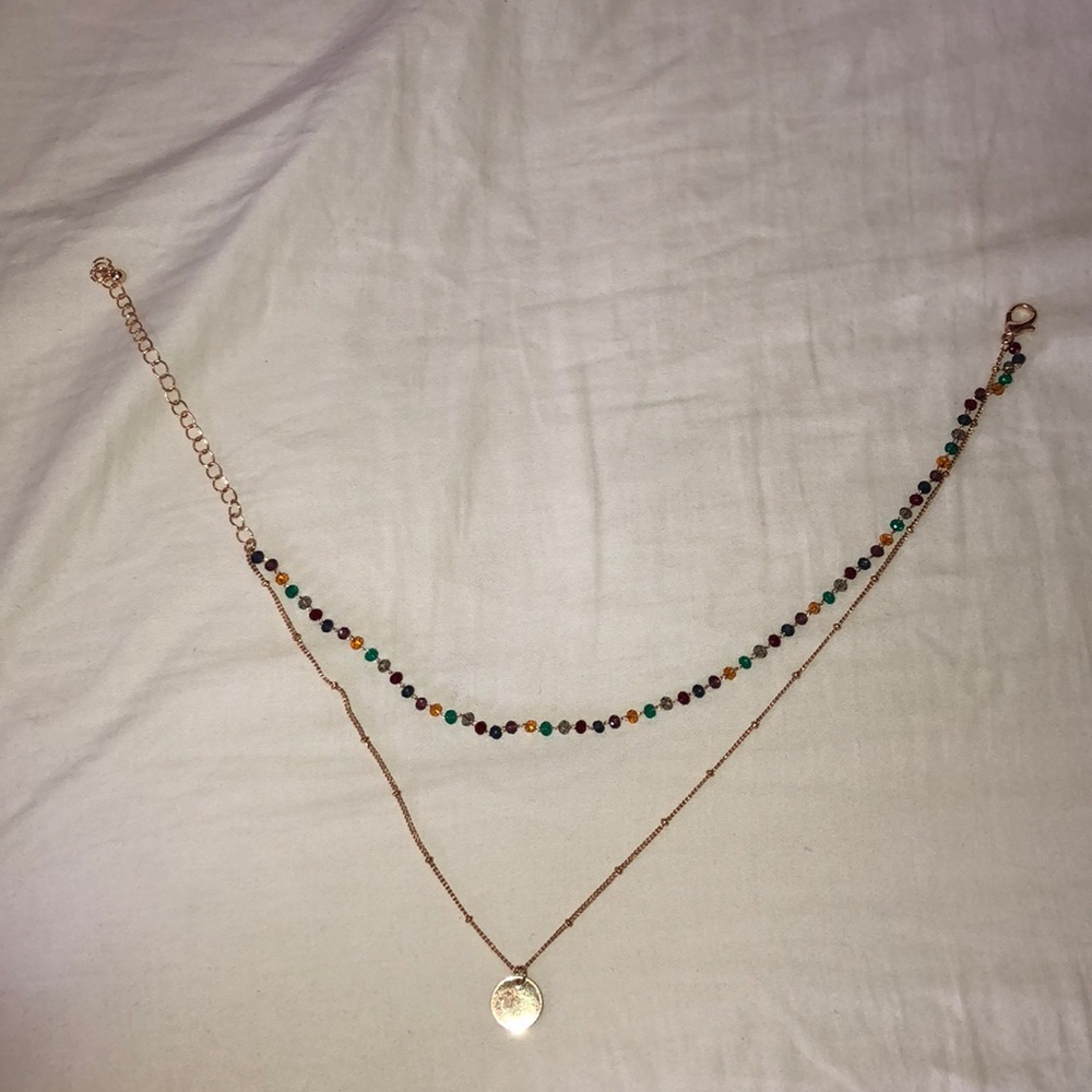 Choker coin Necklace